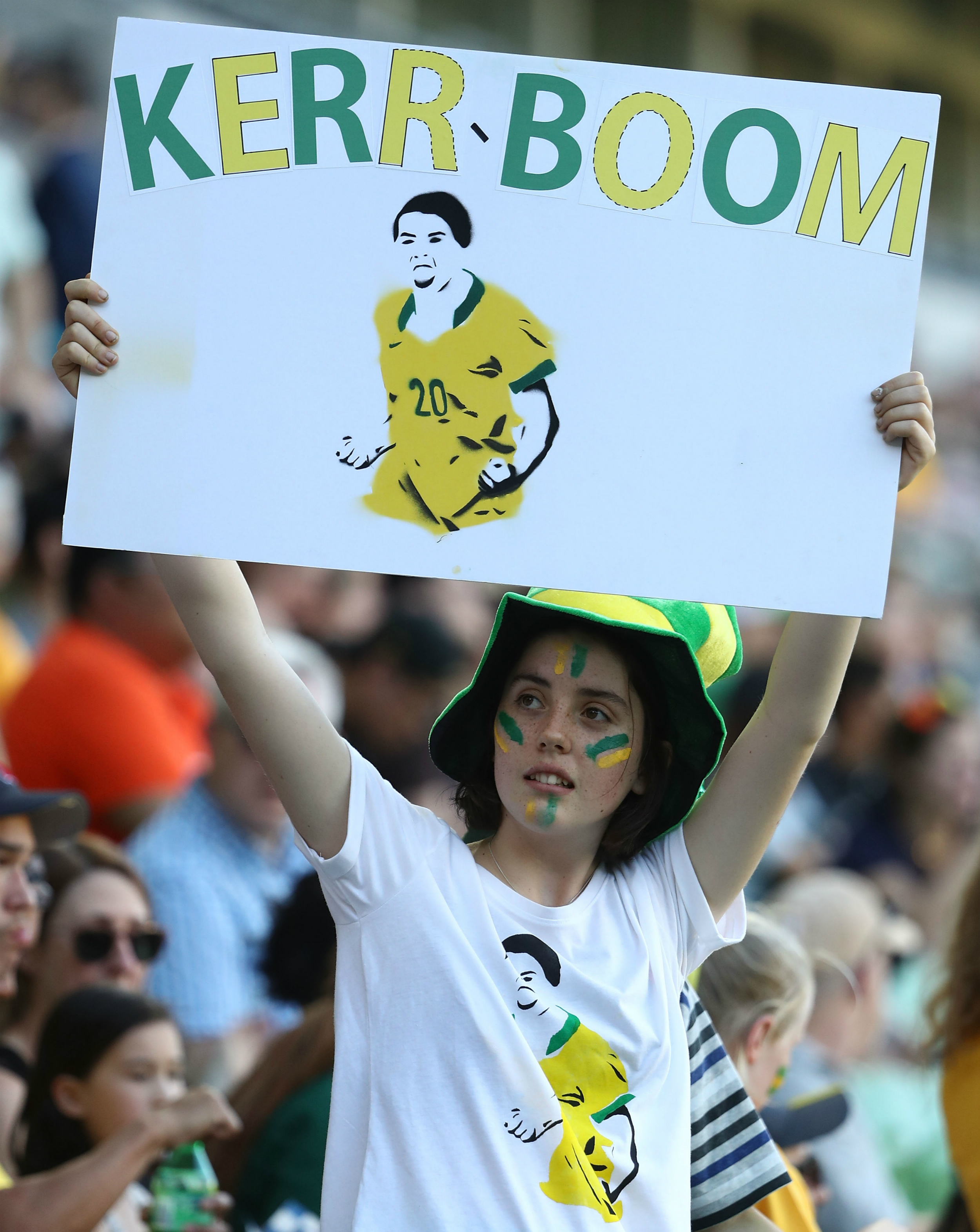 Matildas fan Kerr Matildas fan Kerr
