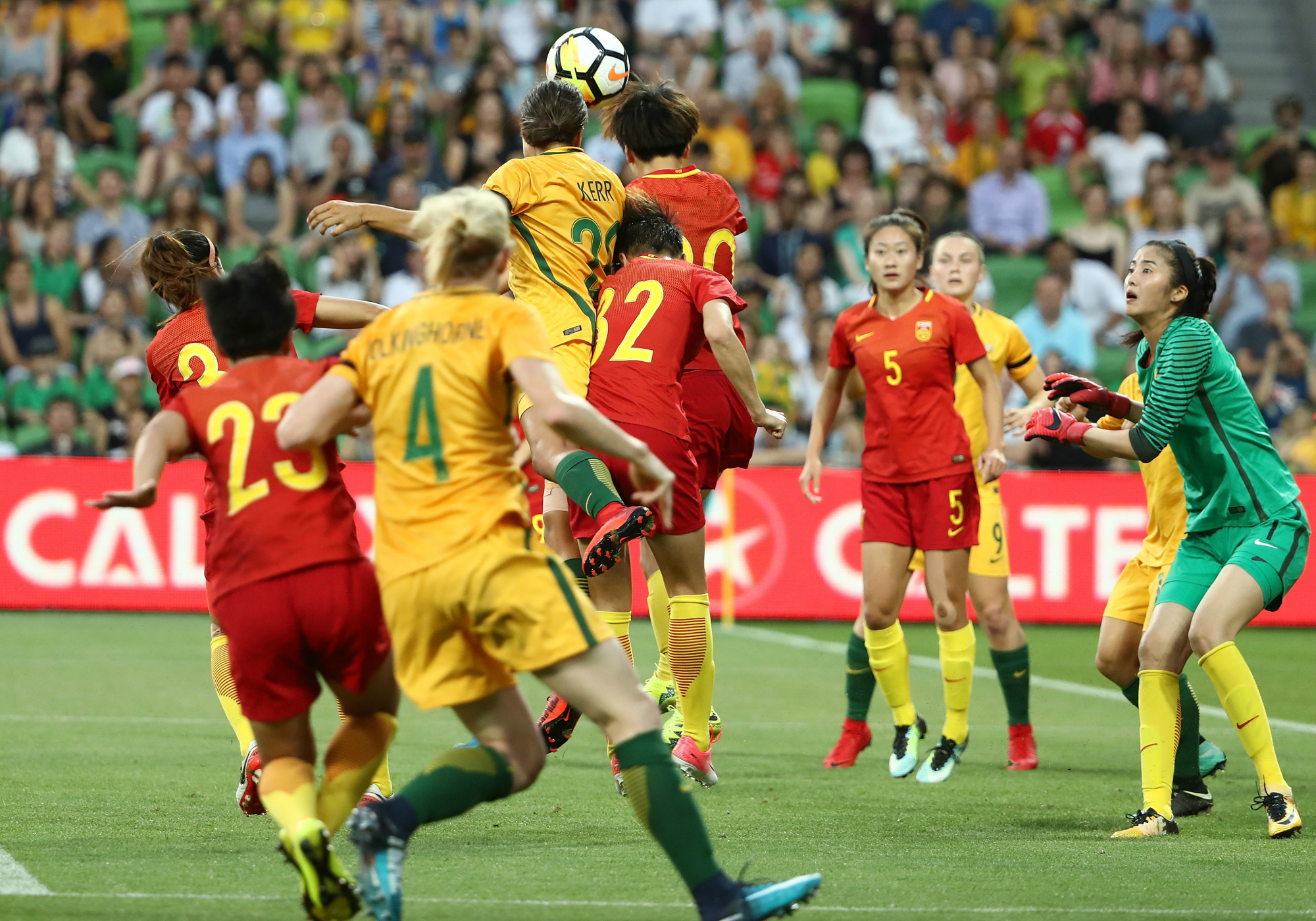 Sam Kerr goal Sam Kerr goal