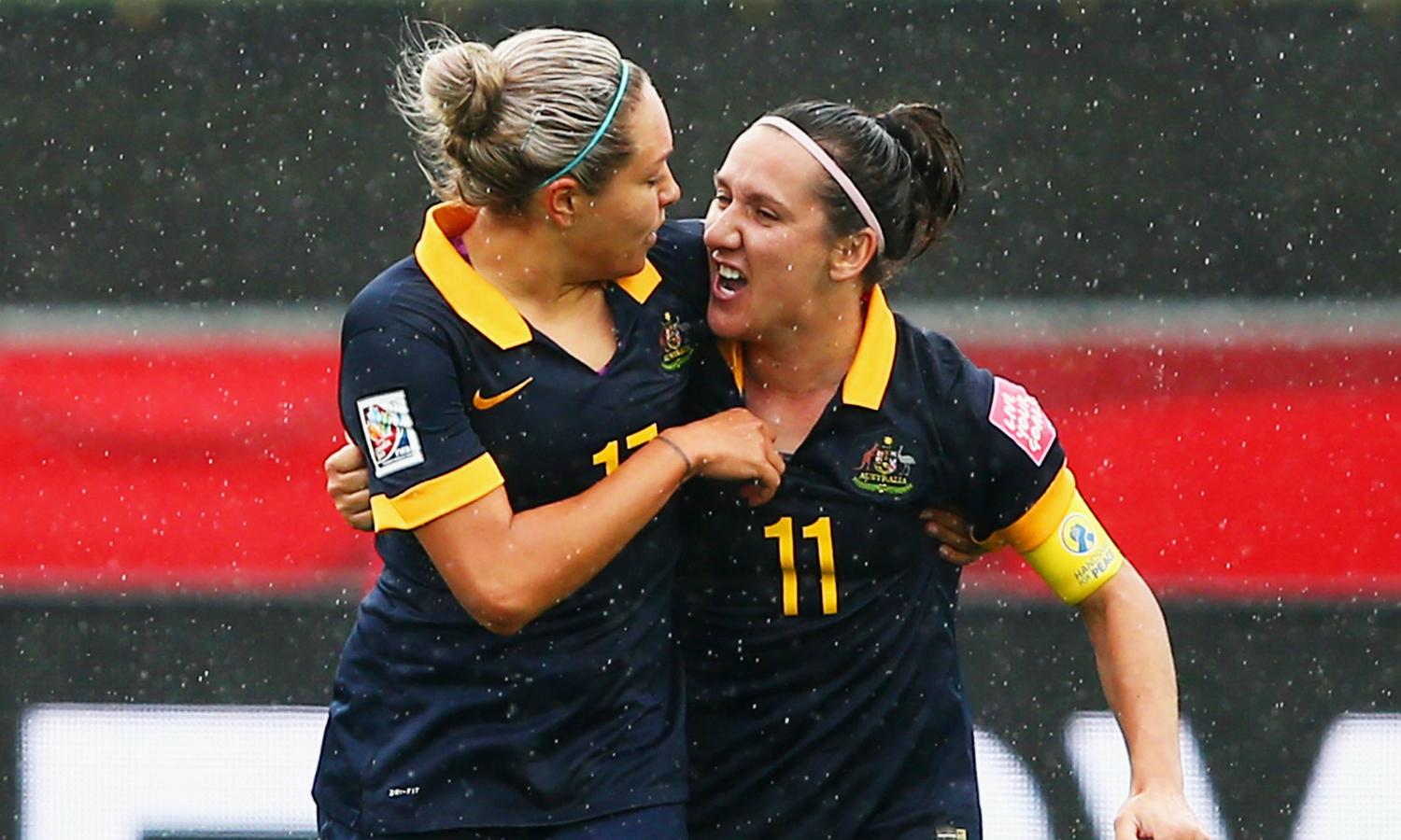 Kyah Simon and Lisa De Vanna