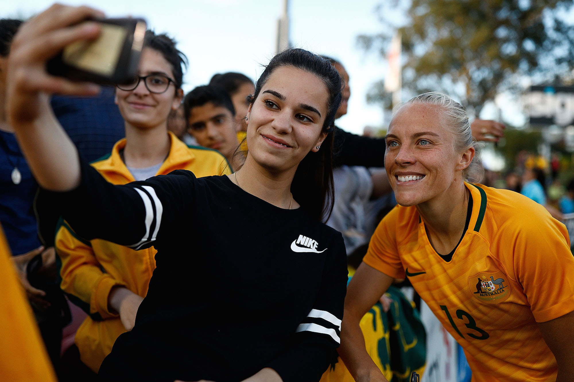Westfield Matildas fans