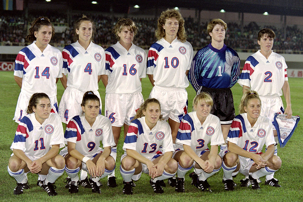 1991 FIFA Women's World Cup winners USA