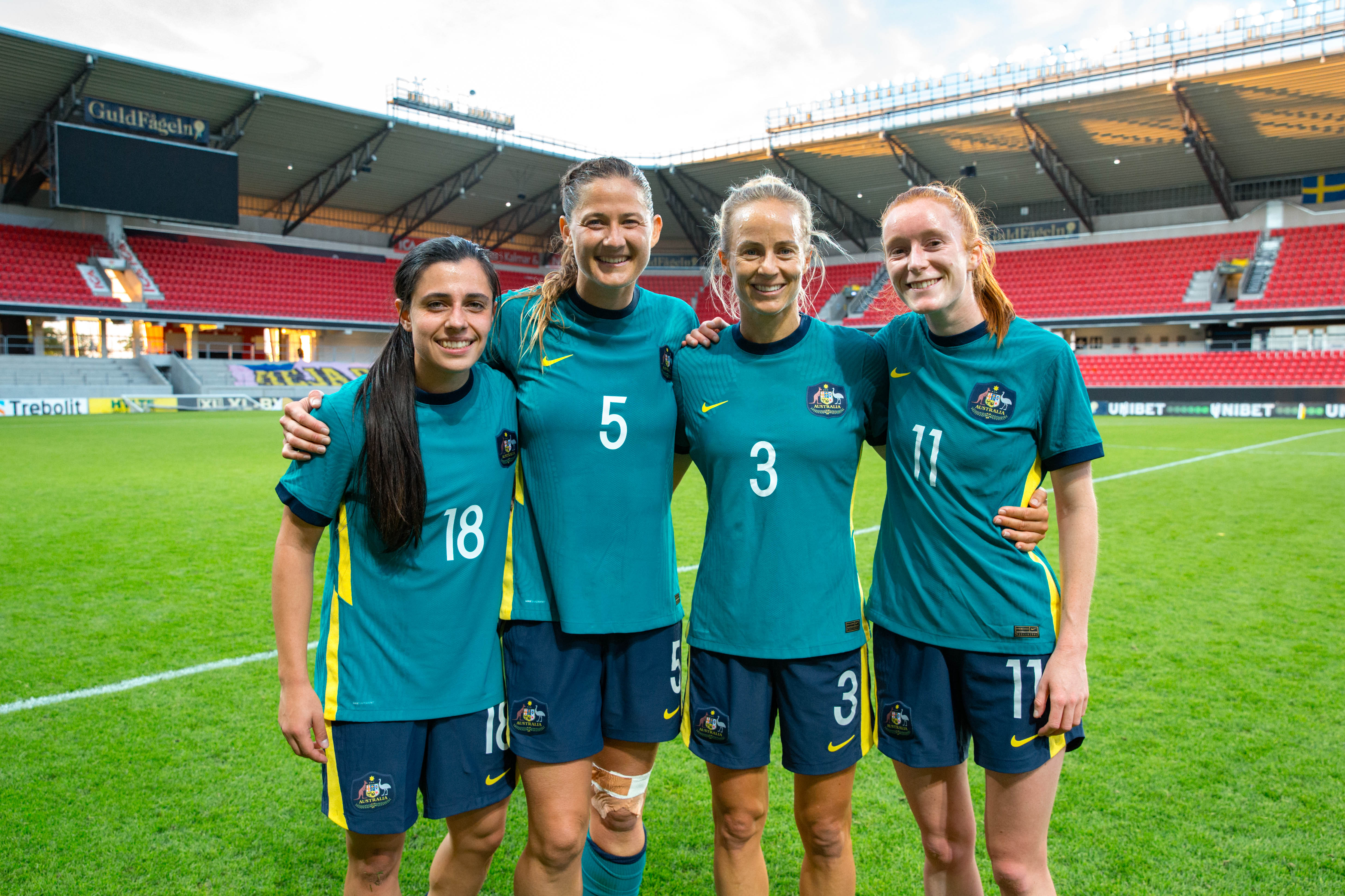 Alex Chidiac, Laura Brock, Aivi Luik and Beattie Goad