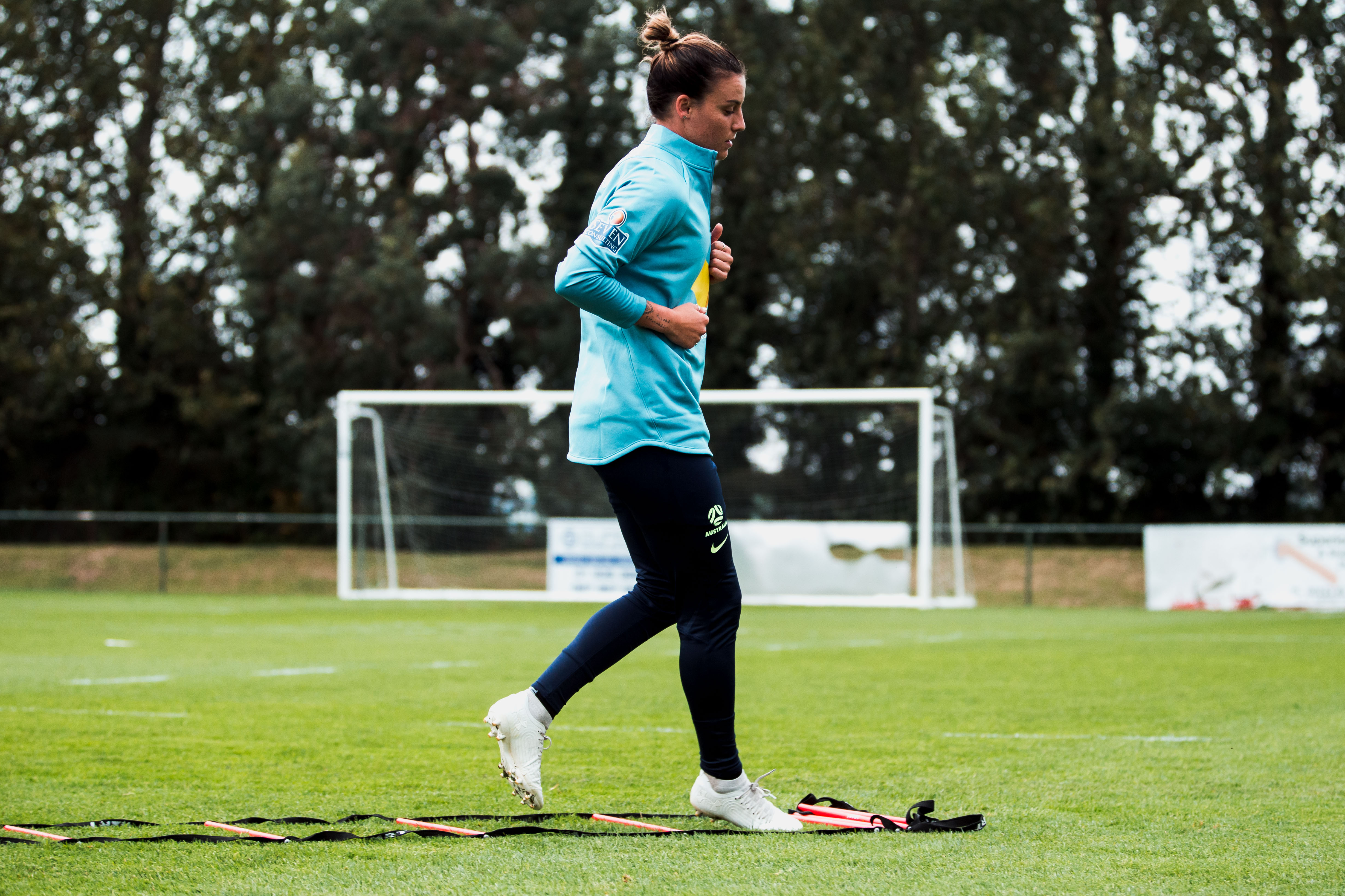 Chloe Logarzo in camp, September 2021