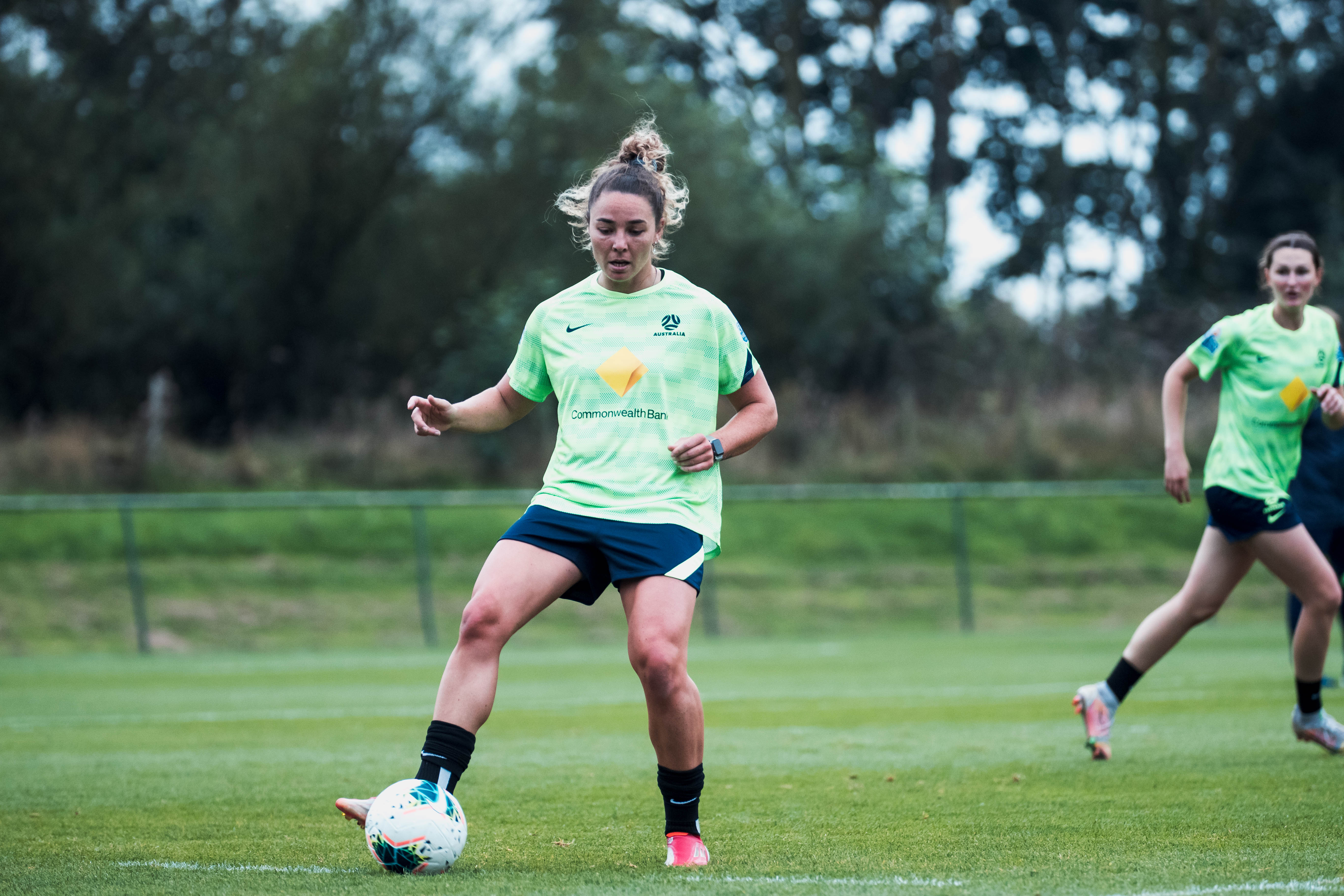 Jenna McCormick in camp, September 2021