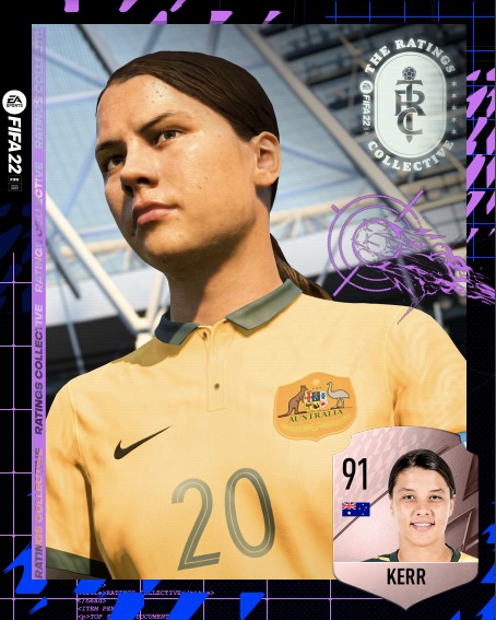 Sam Kerr FIFA 22 shield