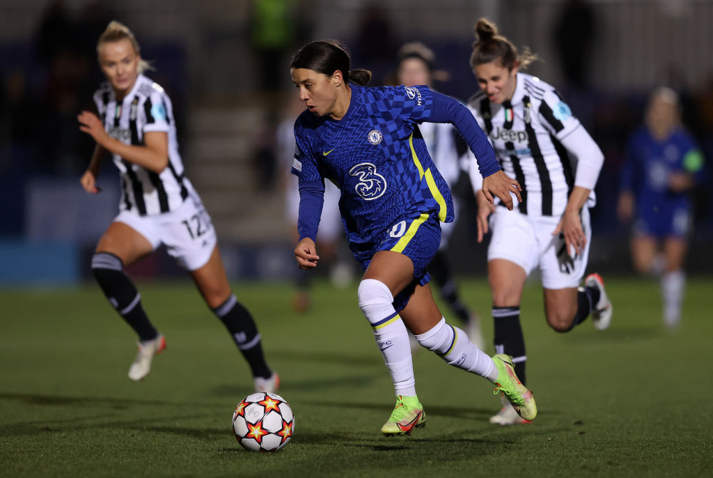 Sam Kerr against Juventus