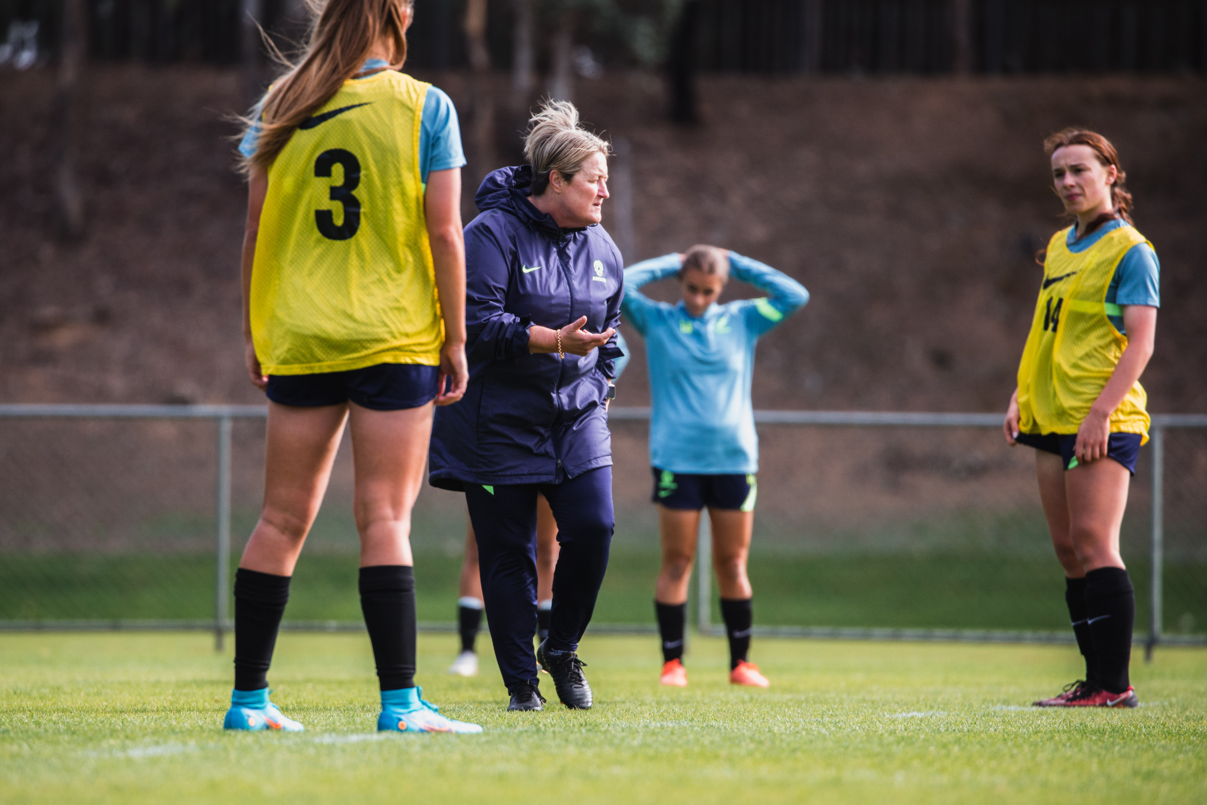CommBank Junior Matildas head coach Rae Dower