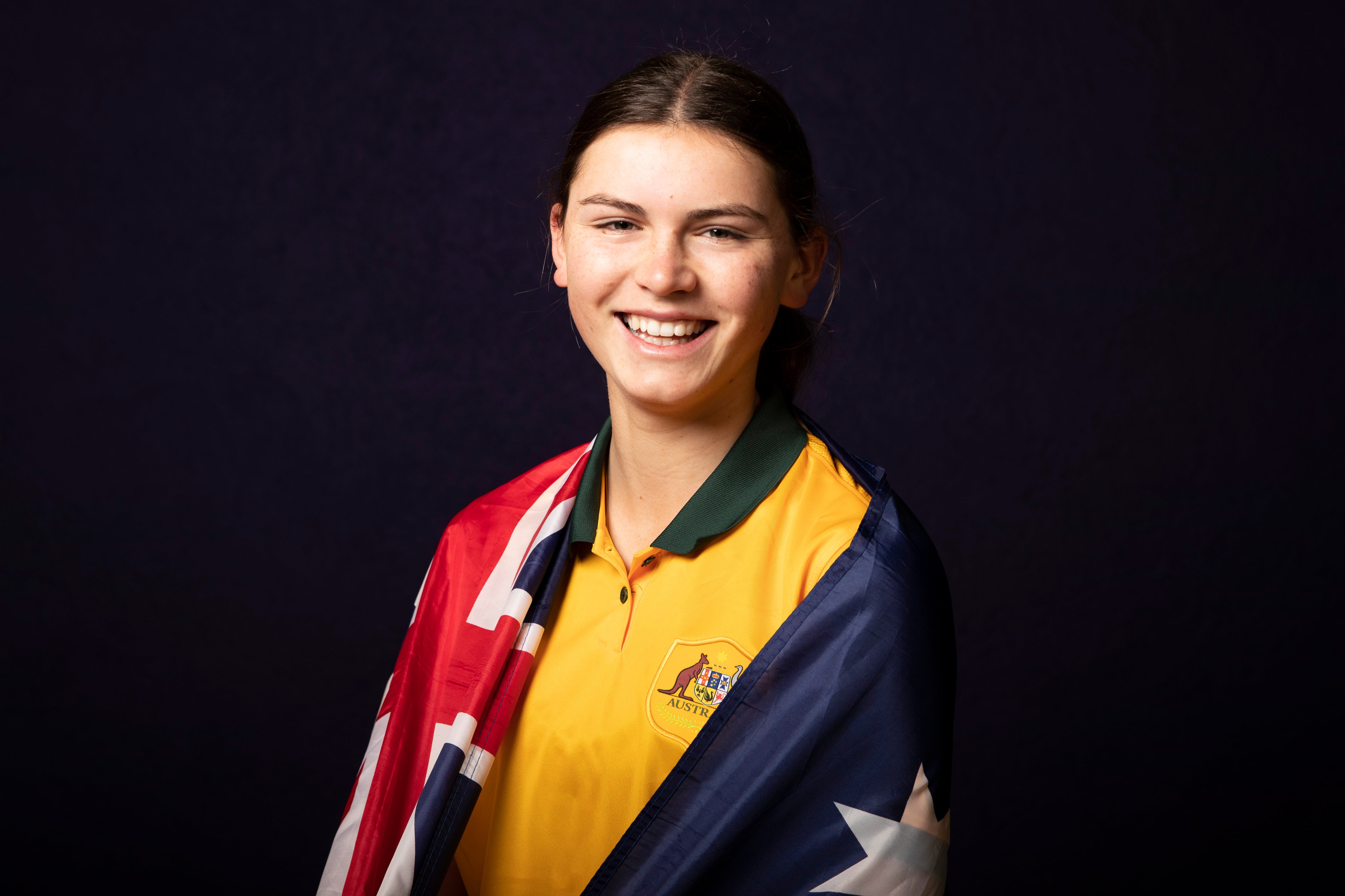 Charlie Rule Aus Flag Portrait