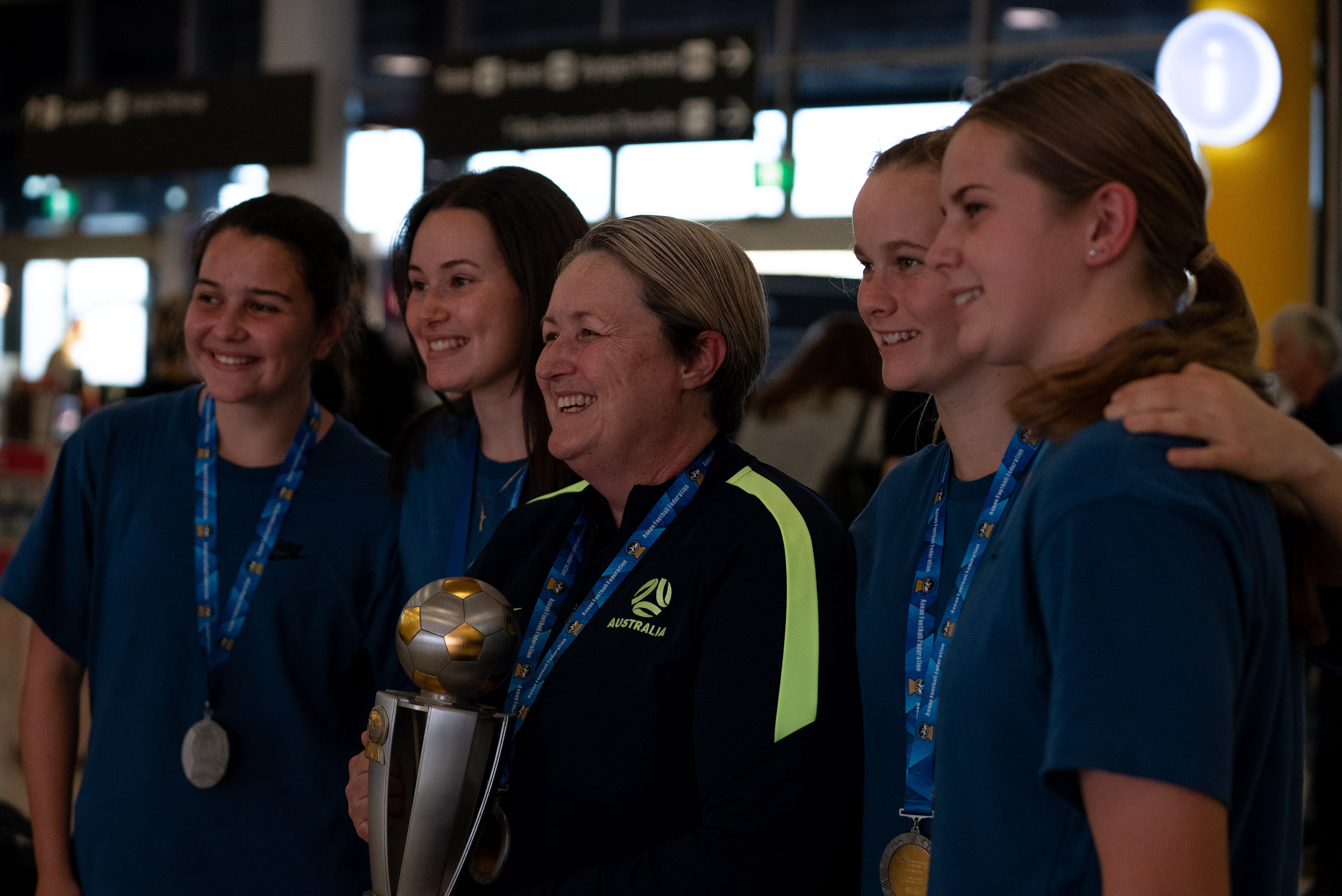 Junior Matildas Airport