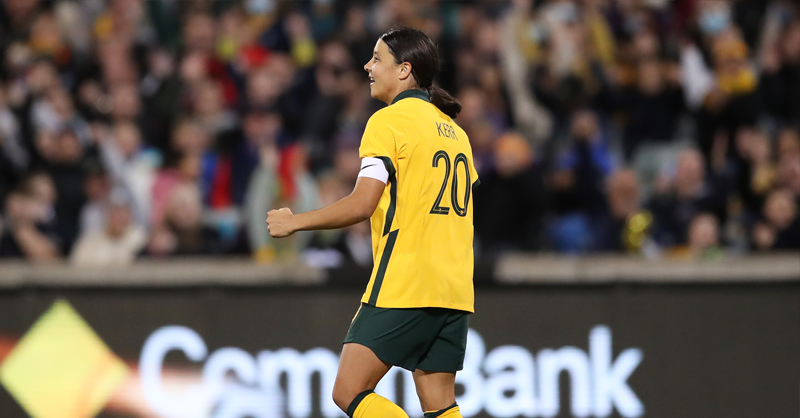 Sam Kerr and the extra buzz that home fans bring | Matildas