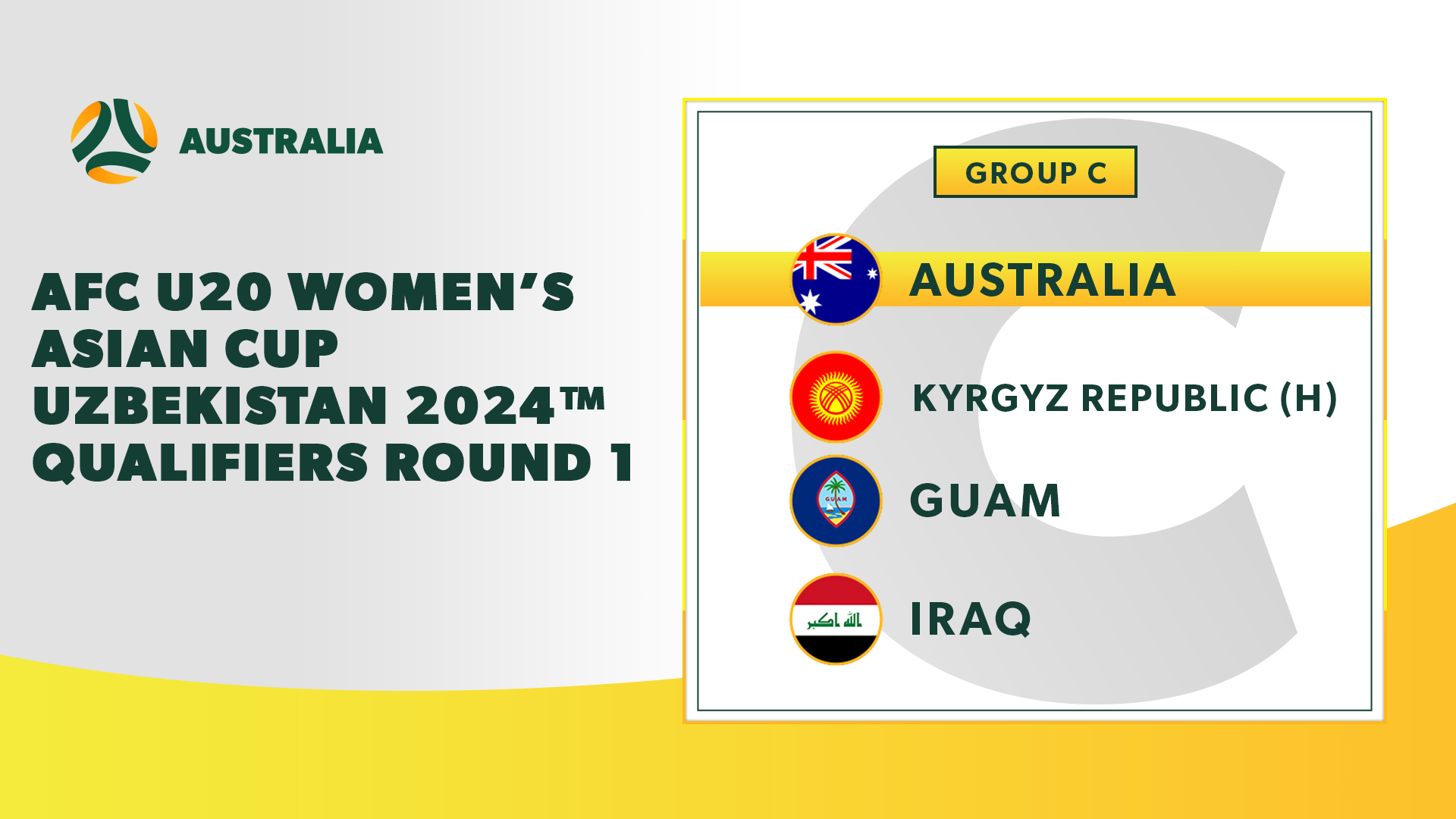 AFC U20 Women’s Asian Cup Uzbekistan 2024™ Qualifiers AFC U20 Women’s Asian Cup Uzbekistan 2024™ Qualifiers