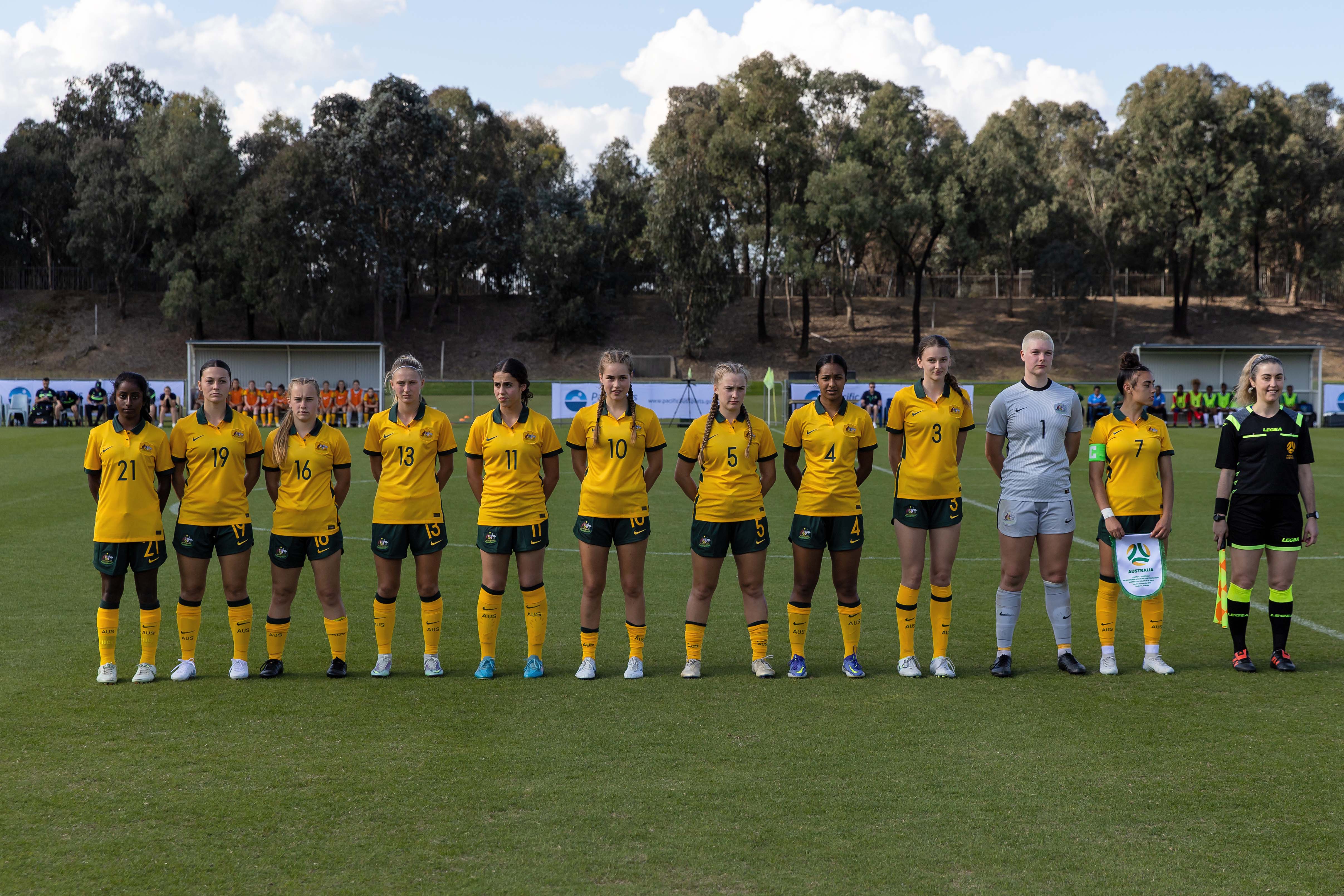 The CommBank Young Matildas during the 2022 Pacific Four Nations Tournament. (Photo: PacificAus Sports) The CommBank Young Matildas during the 2022 Pacific Four Nations Tournament. (Photo: PacificAus Sports)