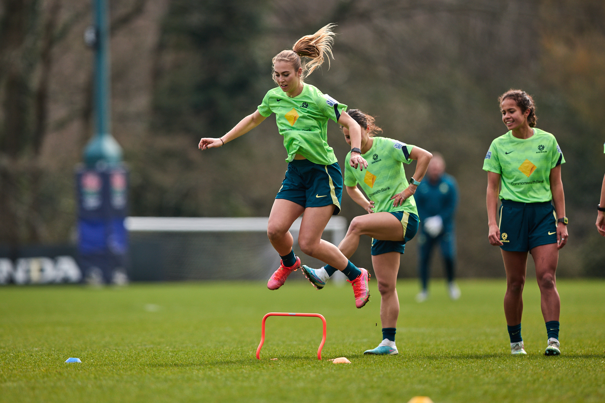 Matilda McNamara during training in Surrey. (Photo: Rachel Bach/By The White Line)