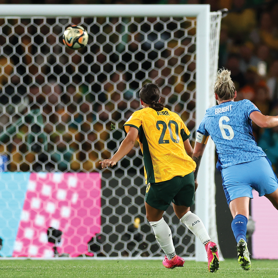 Sam Kerr goal against England