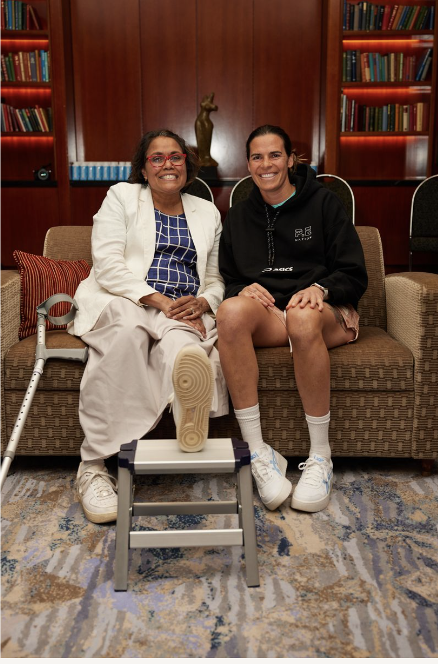 Cathy Freeman and Lydia Williams - Rachel Bach