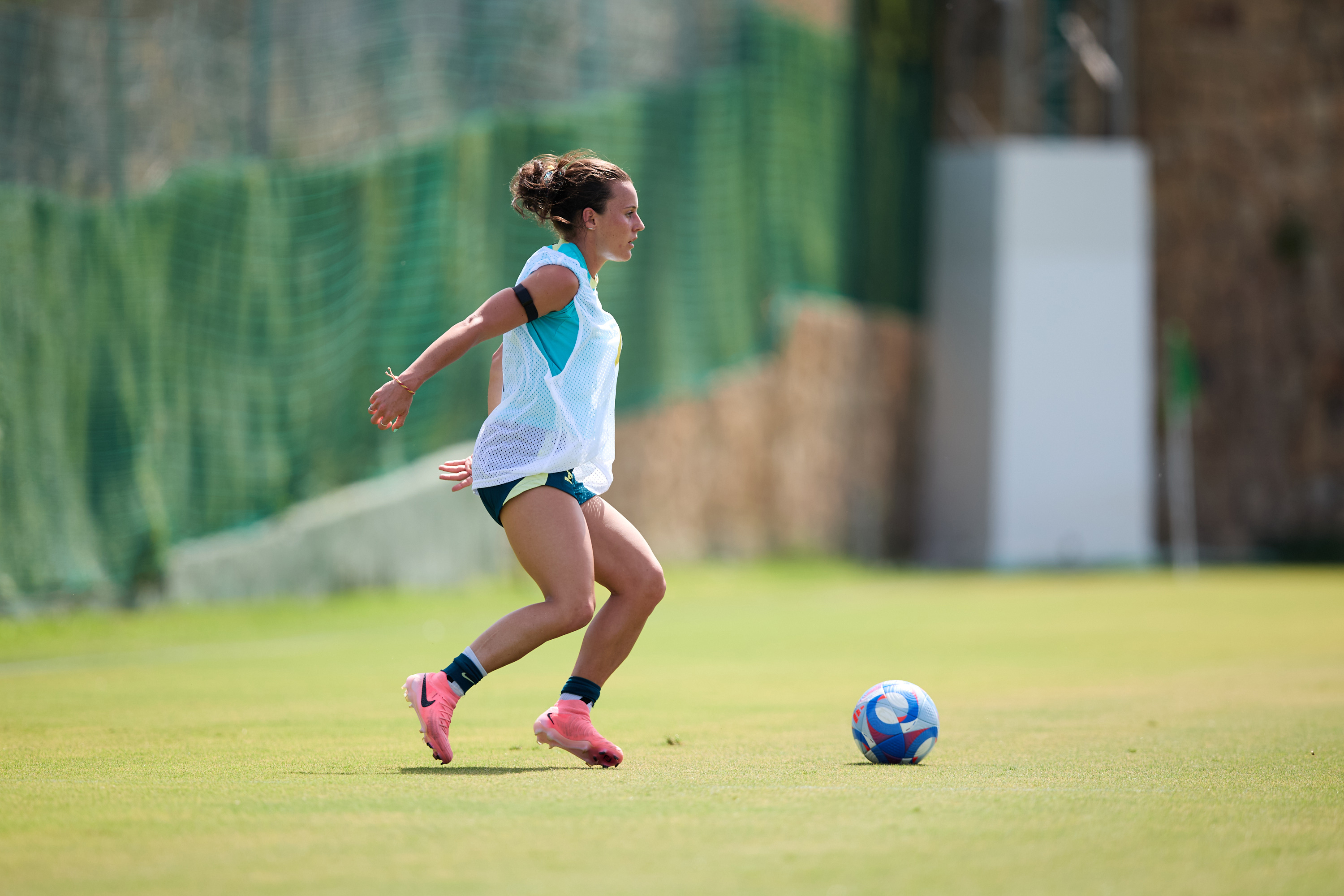 Hayley Raso during CommBank Matildas' training in Marbella, Spain. (Photo: Rachel Bach/By The White Line)