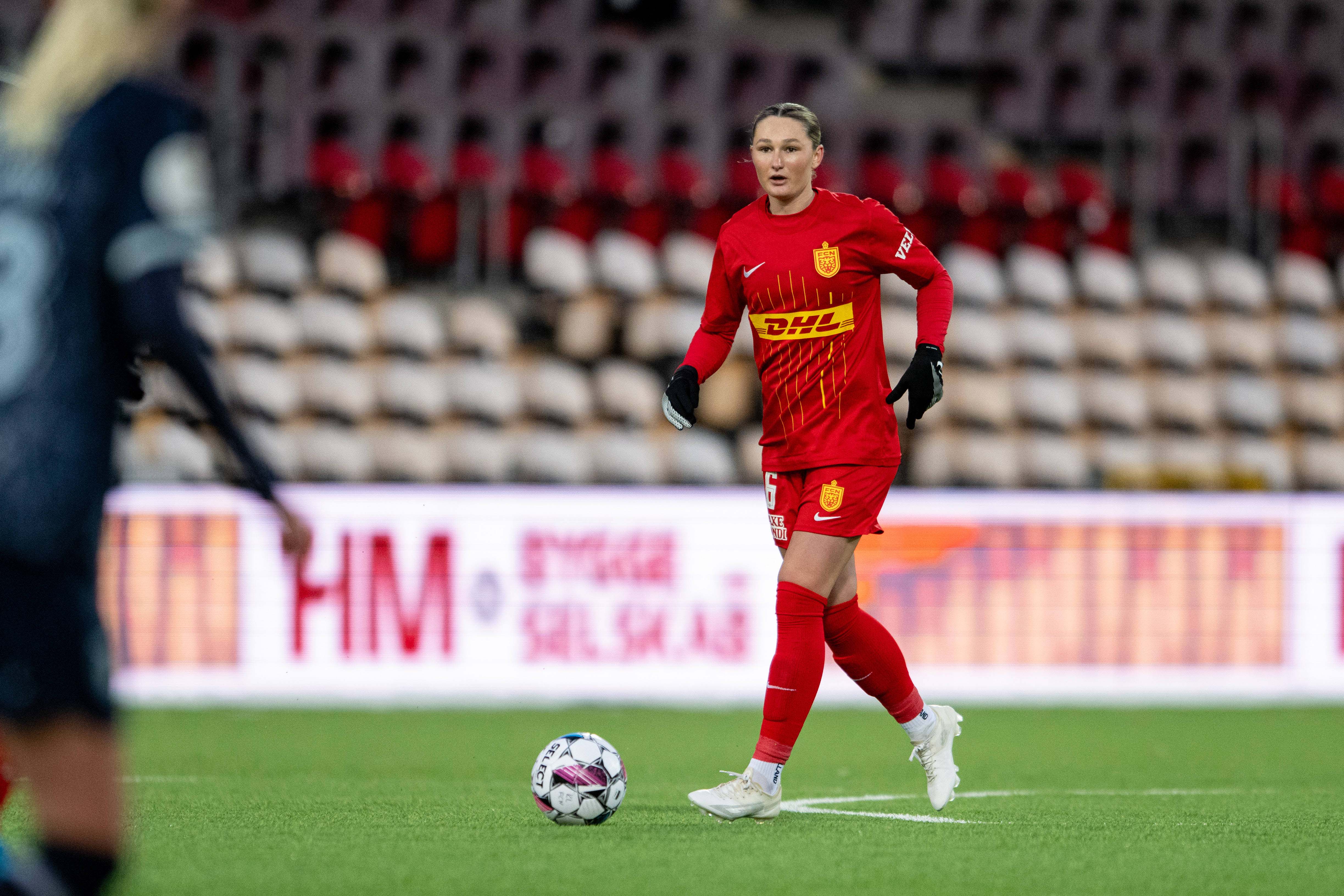 Winonah Heatley (6) of FC Nordsjaelland seen during the Gjensidige Kvindeliga match between FC Nordsjaelland and Aarhus GF at Right to Dream Park in Farum. Denmark, Farum Copyright: xGonzalesxPhoto TobiasxJorgensenx