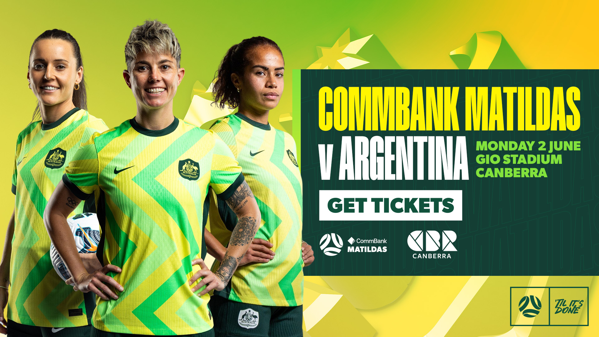 Tickets on sale to general public for our clash against Argentina at ...