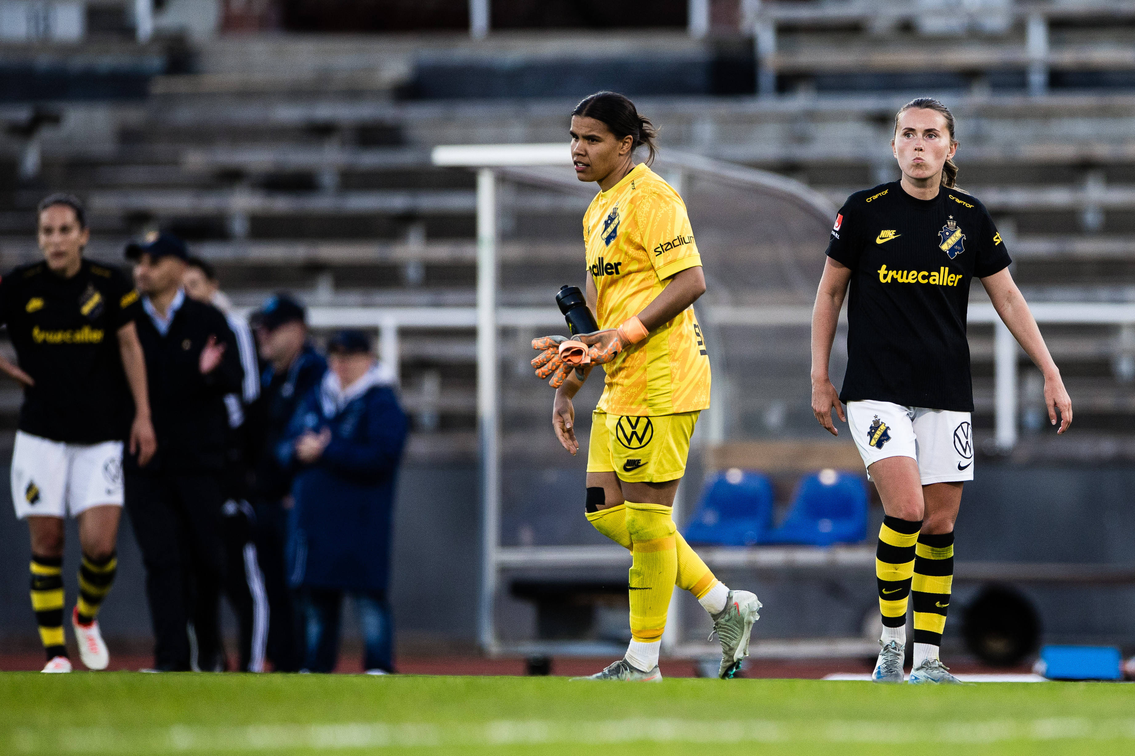 AIKs goalkeeper Jada Whyman during the OBOS Damallsvenskan. (Photo:  IMAGO / Bildbyran)