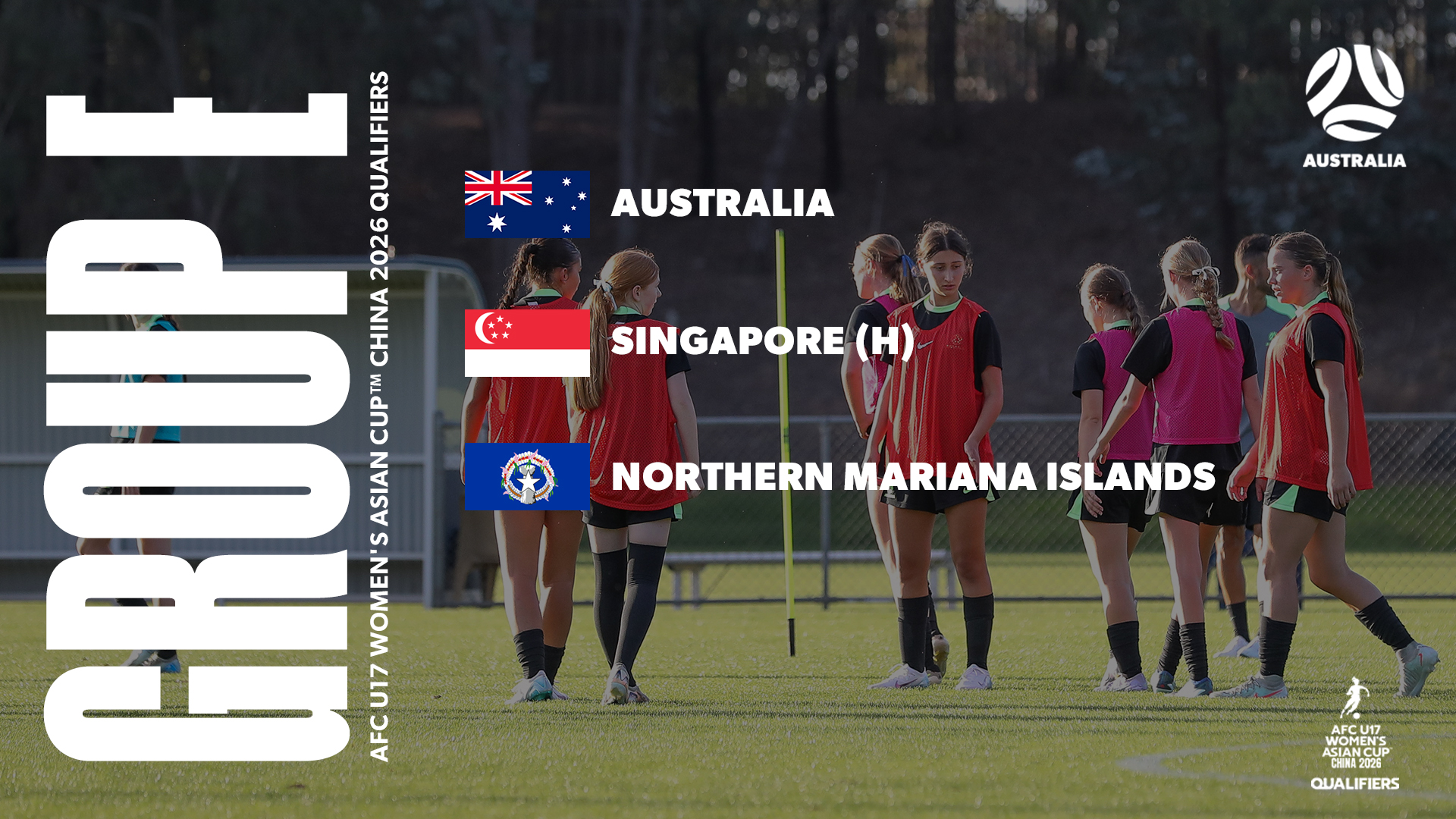 CommBank Junior Matildas Learn Path to AFC U17 Women’s Asian Cup China 2026 