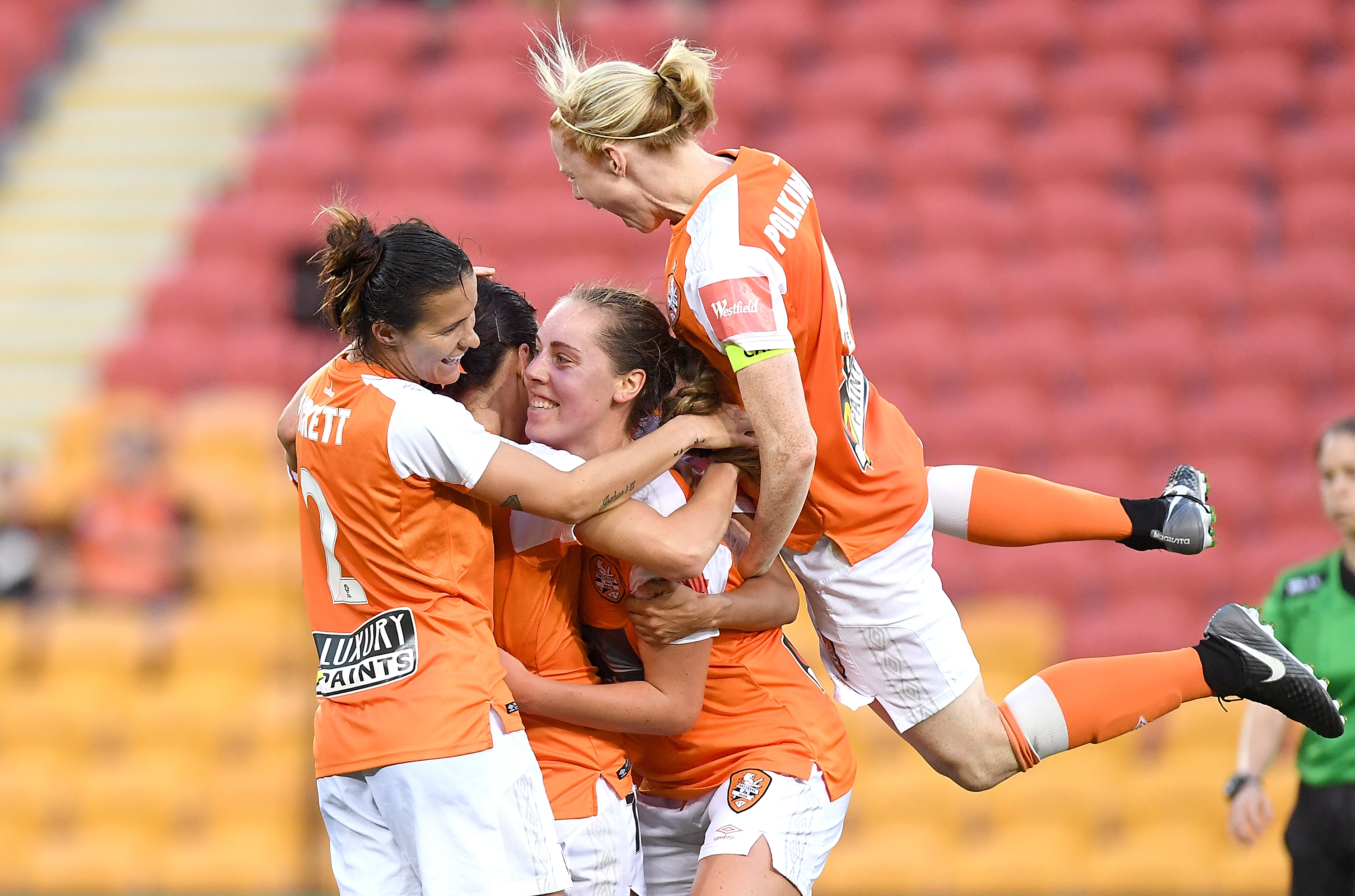 Brisbane Roar celebrations