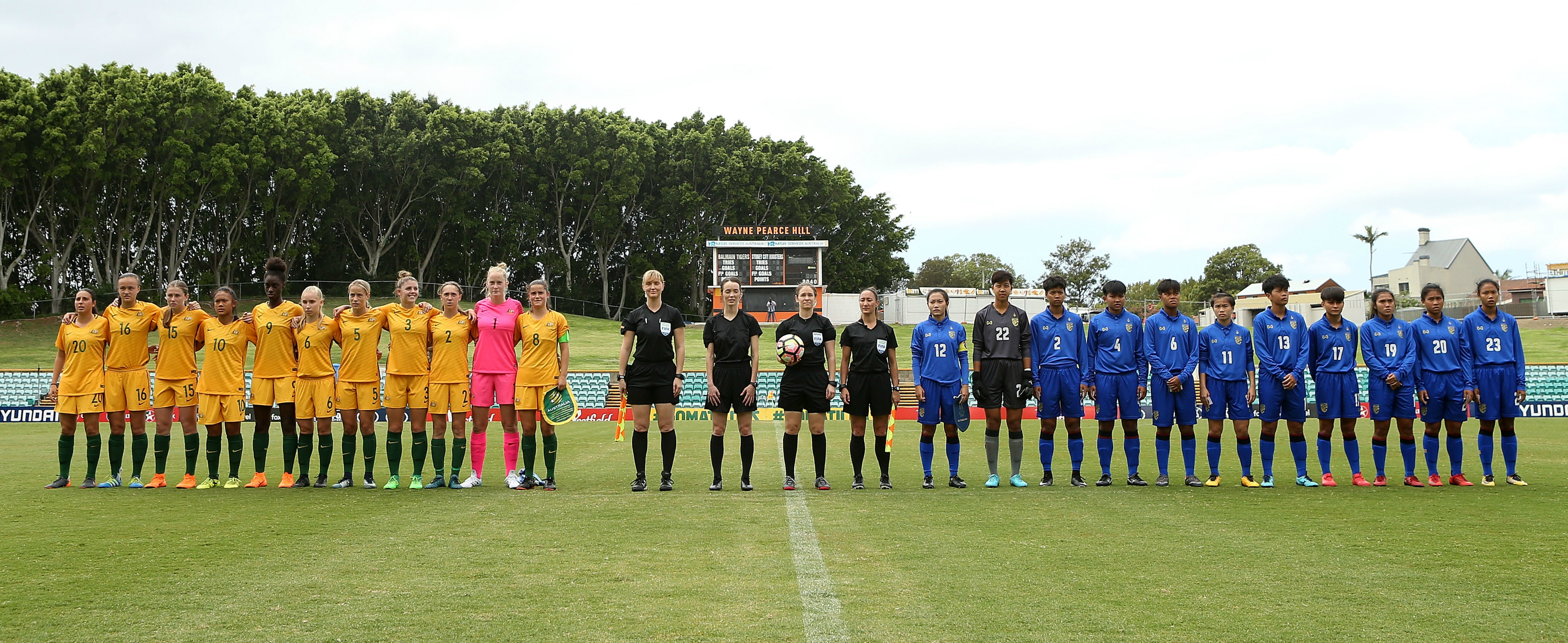 Young Matildas Thailand
