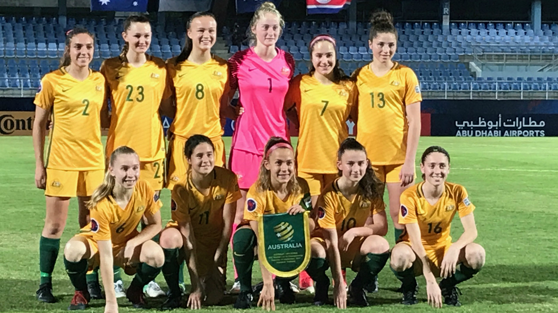 Westfield Junior Matildas lost their second match at the AFC U-16 Women’s Championship 7-0 to DPR Korea