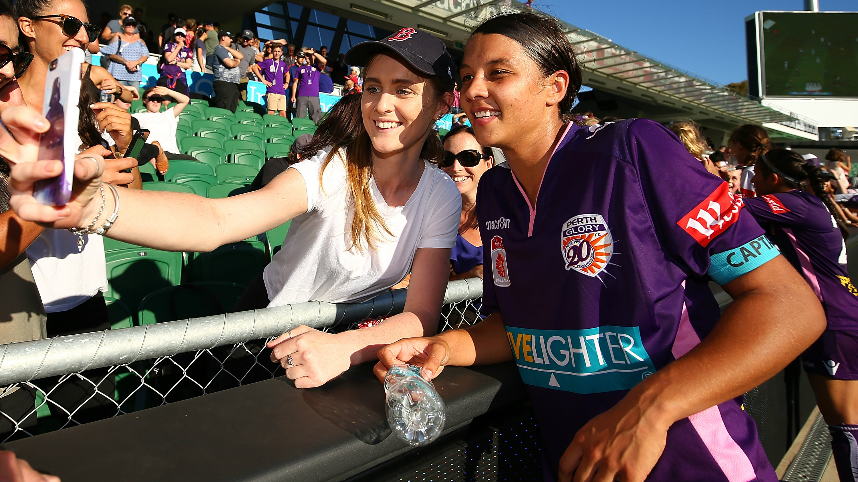 Red-hot Westfield Matildas star Sam Kerr will be in high demand when the Westfield W-League kicks off in late October. Red-hot Westfield Matildas star Sam Kerr will be in high demand when the Westfield W-League kicks off in late October.
