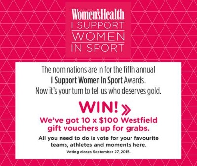I Support Women in Sport Awards