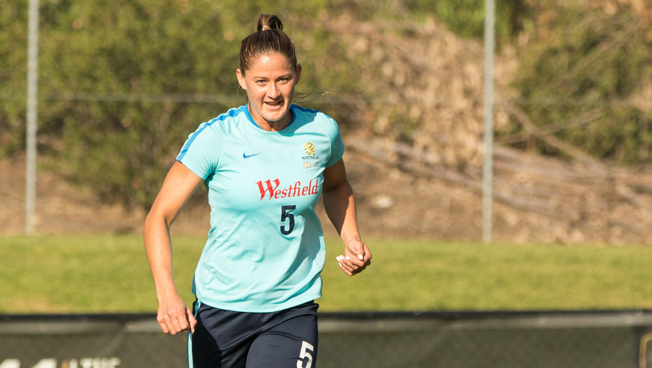 Westfield Matildas star Laura Alleway admits she's a little nervous ahead of the clashes with Brazil. Westfield Matildas star Laura Alleway admits she's a little nervous ahead of the clashes with Brazil.