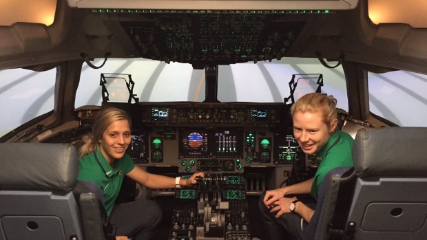 Matildas at RAAF base 1