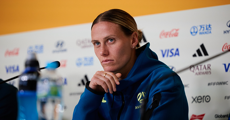 Emily van Egmond & Tony Gustavsson | Pre-Match Press Conference | Australia v Canada | FIFA Women's World Cup™