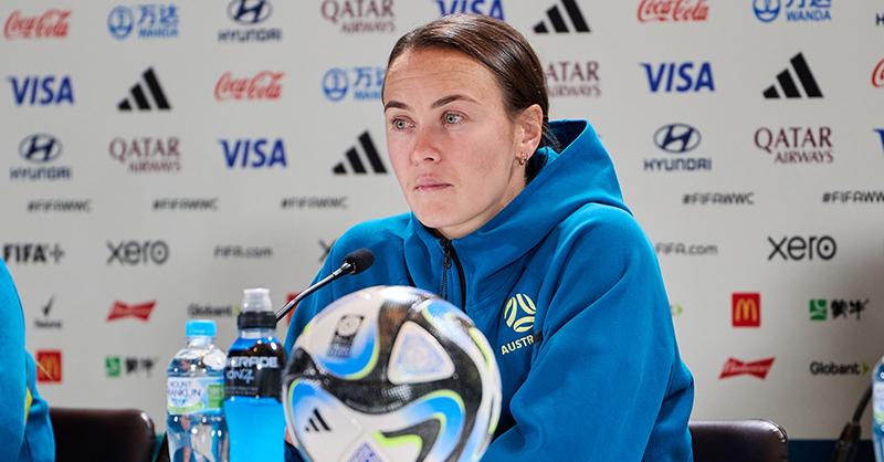 Caitlin Foord & Tony Gustavsson | Pre-Match Press Conference | Australia v Denmark | FIFA Women's World Cup™