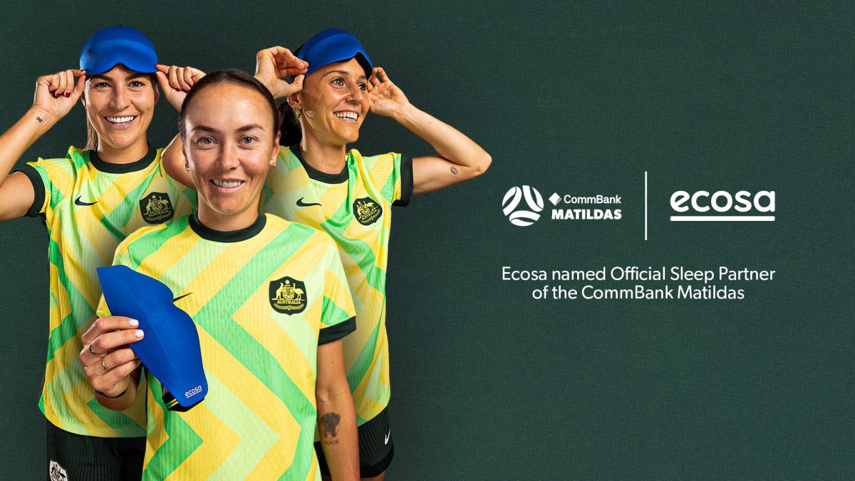 Ecosa named as the official sleep partner of the CommBank Matildas