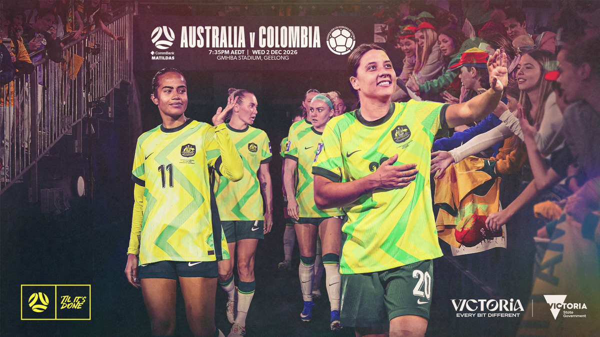 CommBank Matildas return to Victoria for Colombia blockbuster