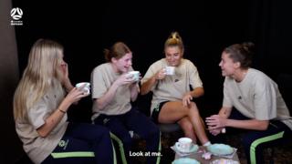 Spill the Tea ☕️ w/ Charli, Cortnee, Teagan & Remy | Matildas