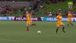 Kerr's sensational double leads Matildas to victory | Matildas