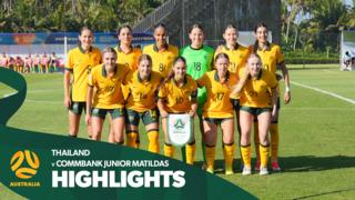 CommBank Junior Matildas v Thailand | Highlights | AFC U17 Women’s Asian Cup Indonesia 2024 | Matildas