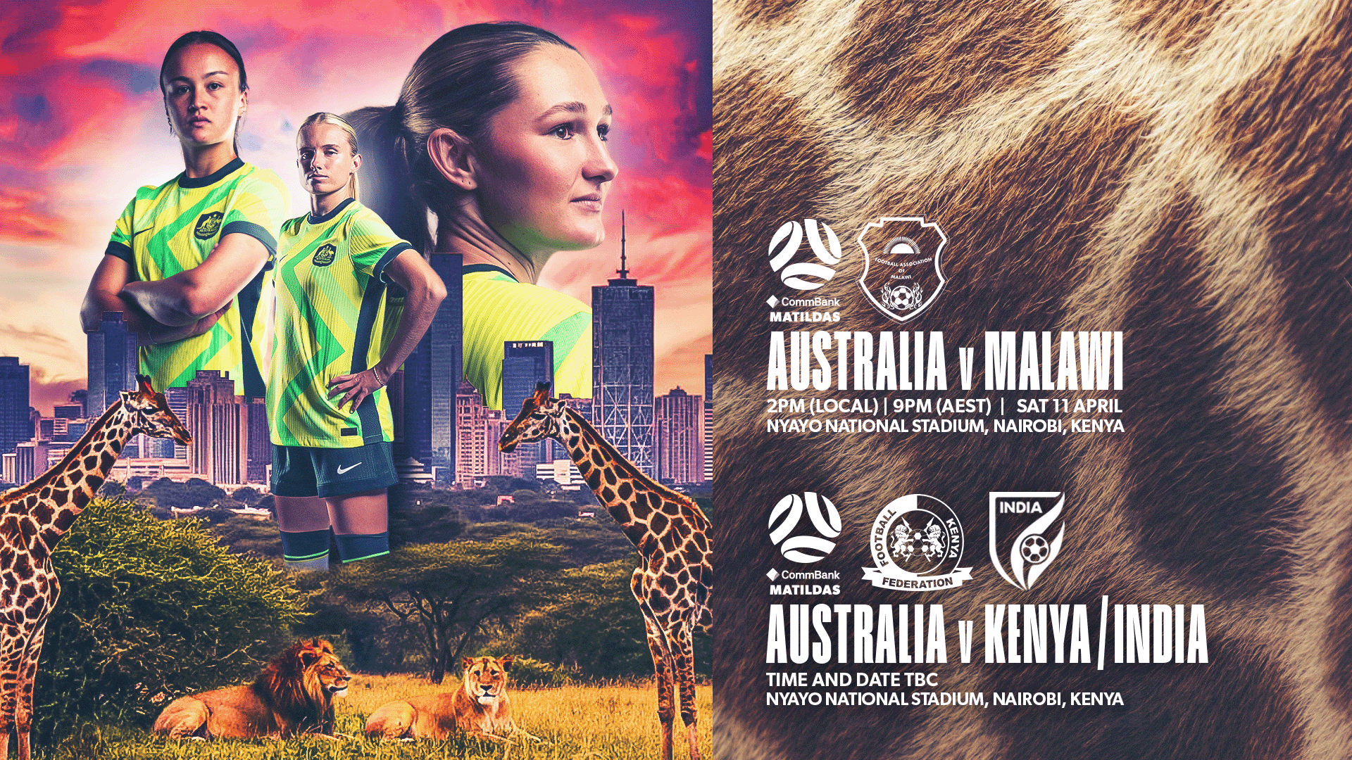 CommBank Matildas lock-in FIFA Series 2026™
