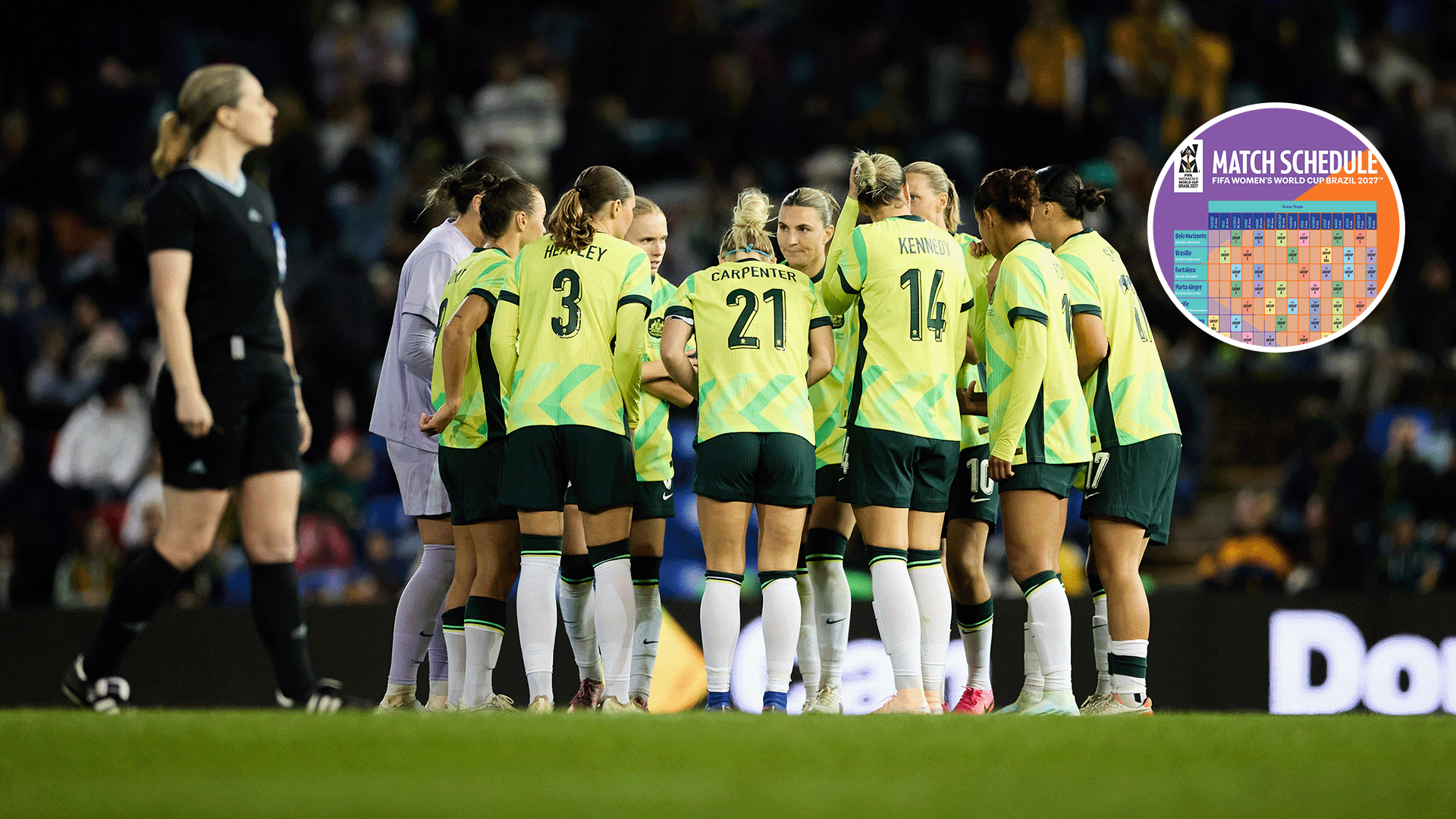 FIFA Women's World Cup Brazil 2027™ Match Schedule unveiled