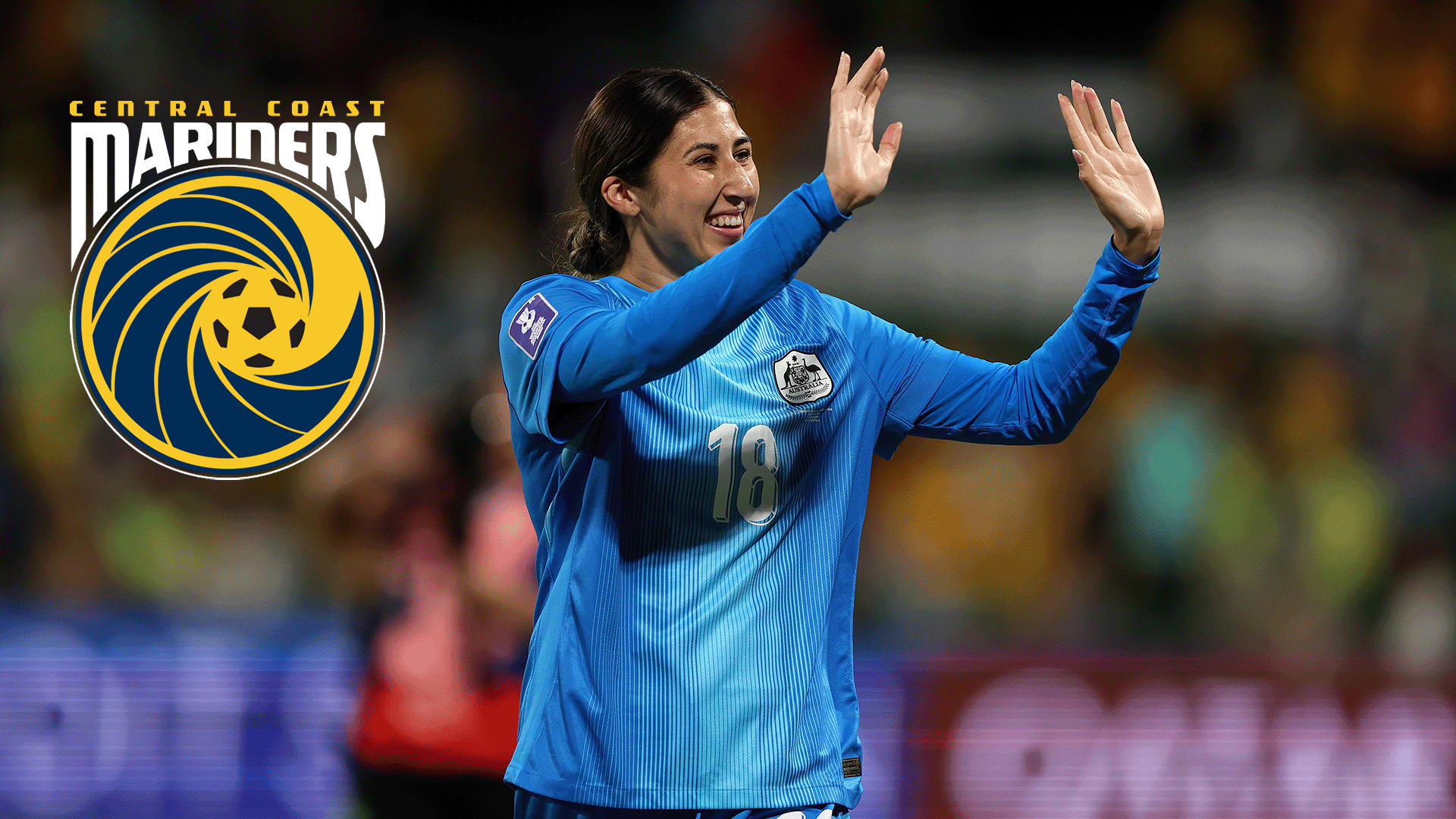 Morgan Aquino signs for the Central Coast Mariners in the A-League Women’s