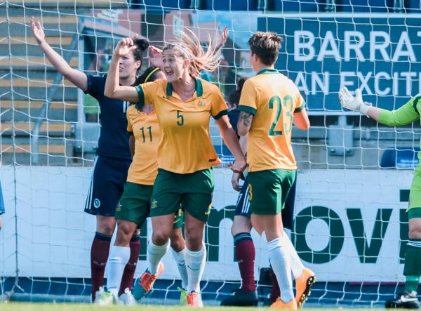Laura Brock - first goal