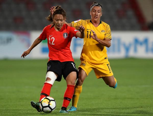 Jang Sel-gi and Lisa De Vanna