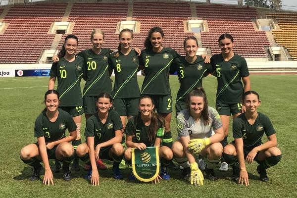 Westfield Junior Matildas starting XI v Vietnam