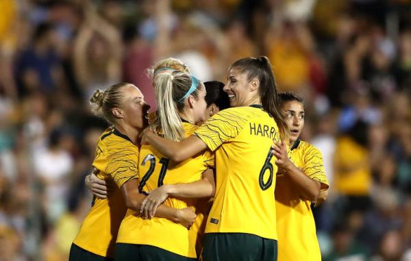 Westfield Matildas celebrate_WC Countdown_29