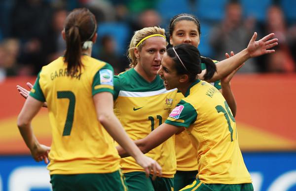 Lisa de Vanna scores Australia's 21st FIFA Women's World Cup goal