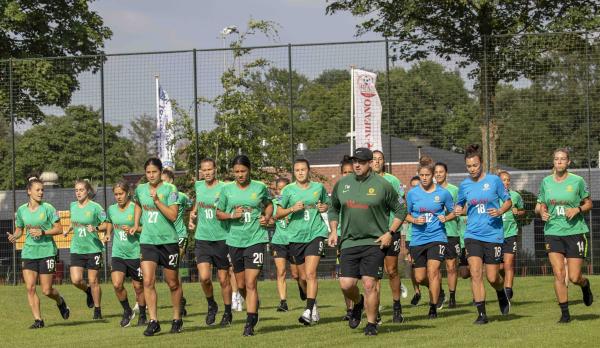 Matildas train in the Netherlands