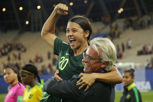 Sam Kerr exclusive video 