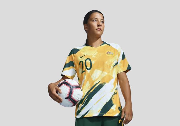Sam Kerr in Nike World Cup 2019 kit