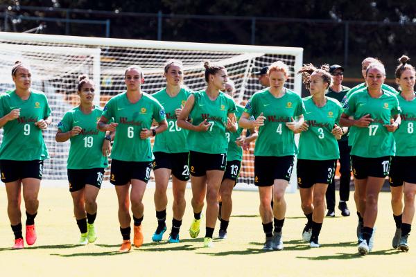 Westfield Matildas training camp in Sydney